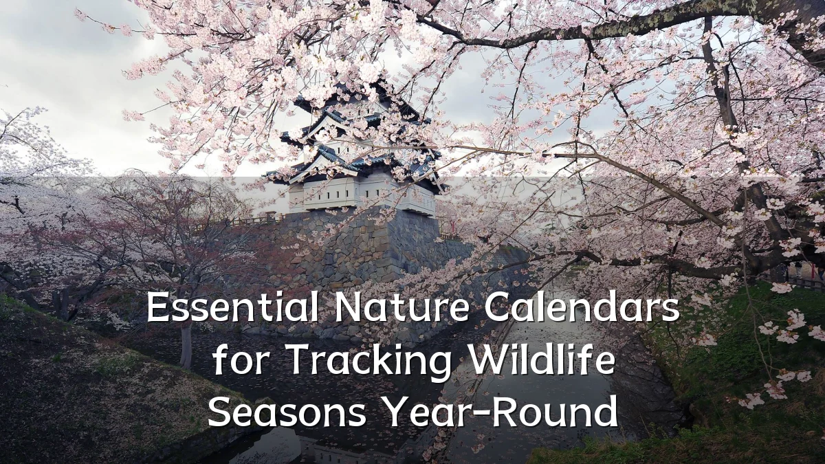 Essential Nature Calendars for Tracking Wildlife Seasons Year-Round