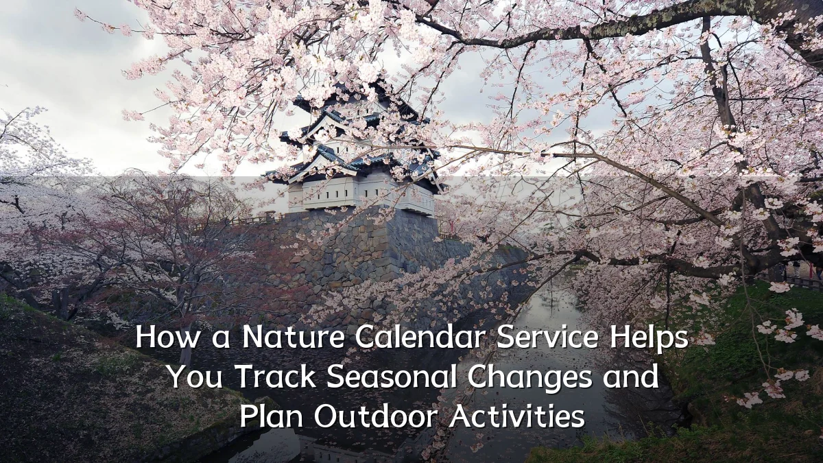 How a Nature Calendar Service Helps You Track Seasonal Changes and Plan Outdoor Activities