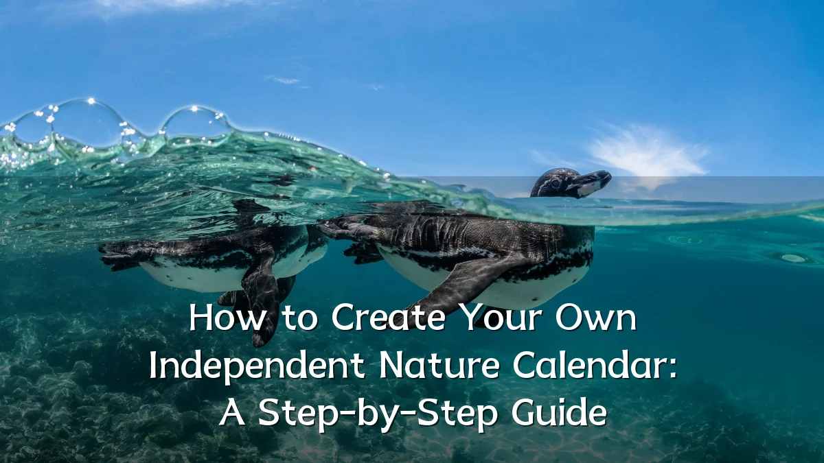 How to Create Your Own Independent Nature Calendar: A Step-by-Step Guide