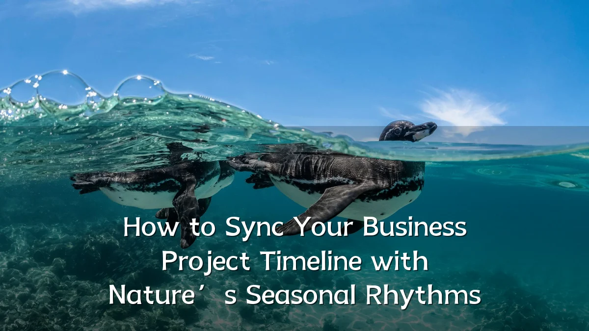 How to Sync Your Business Project Timeline with Nature’s Seasonal Rhythms