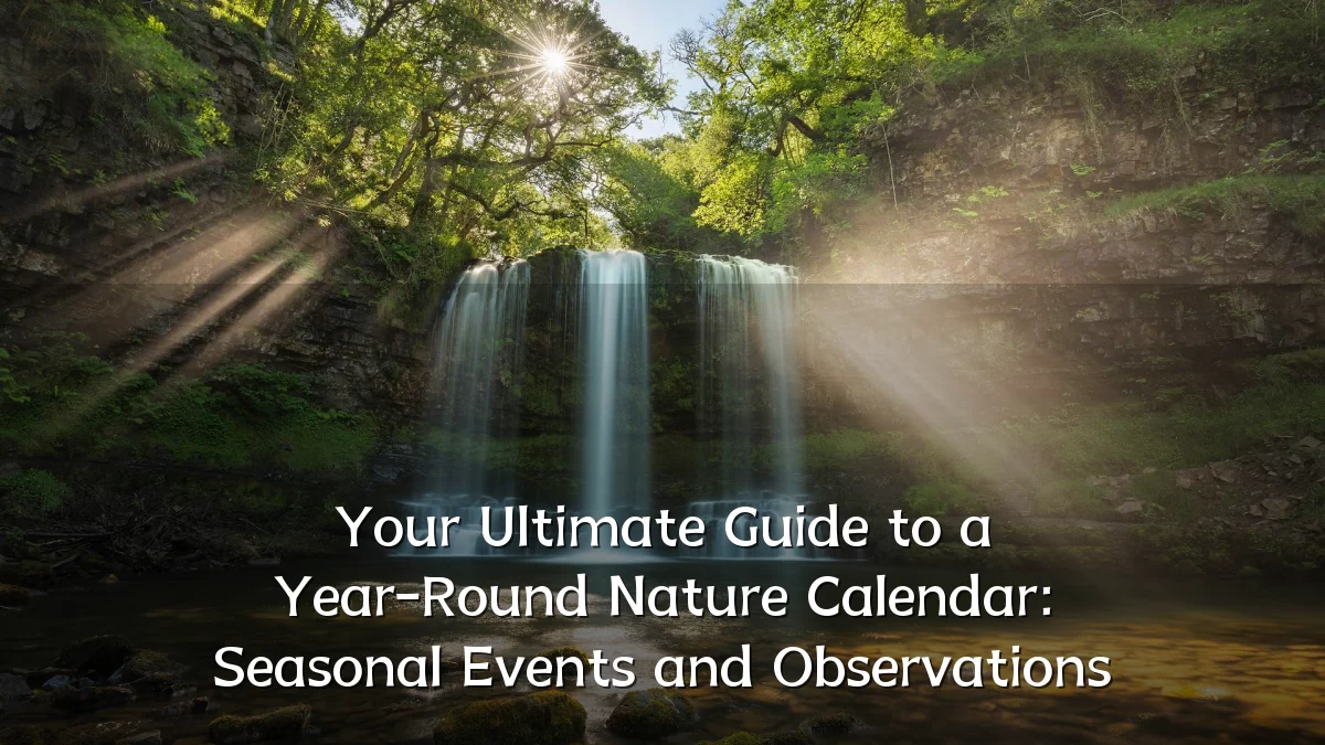 Your Ultimate Guide to a Year-Round Nature Calendar: Seasonal Events and Observations