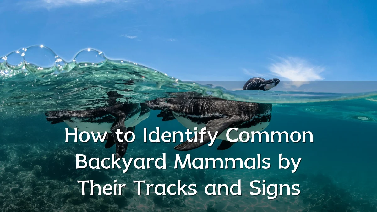 How to Identify Common Backyard Mammals by Their Tracks and Signs
