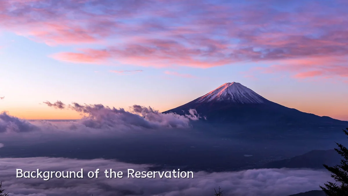 Background of the Reservation