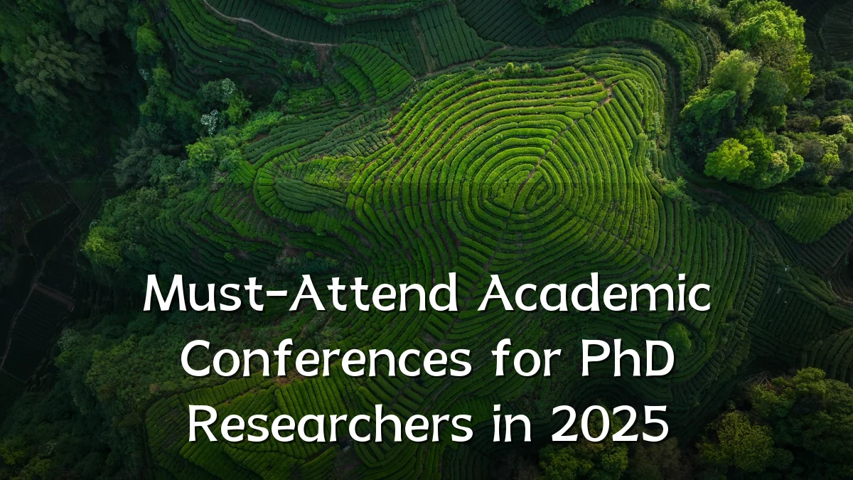 Must-Attend Academic Conferences for PhD Researchers in 2025