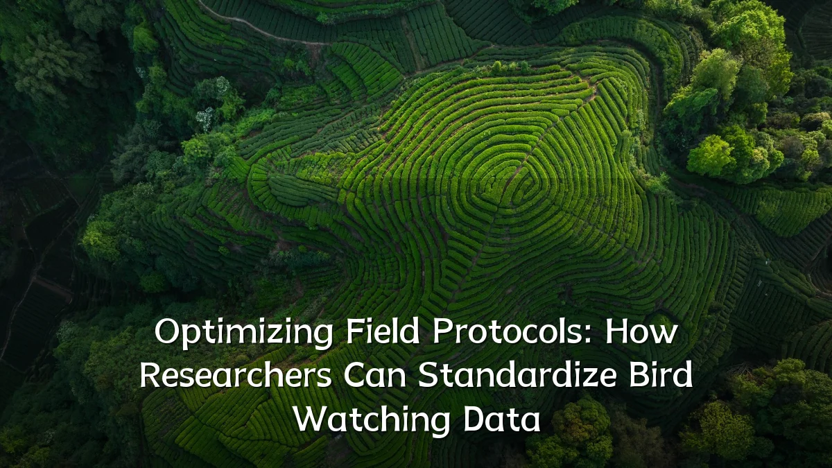 Optimizing Field Protocols: How Researchers Can Standardize Bird Watching Data