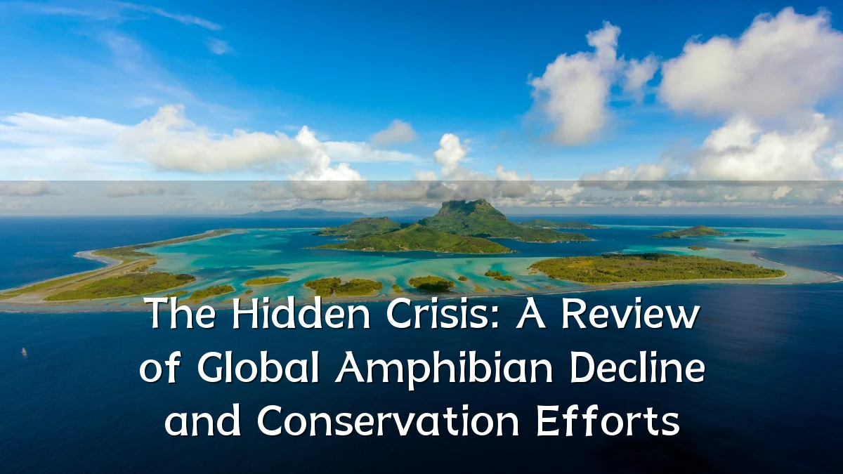 The Hidden Crisis: A Review of Global Amphibian Decline and Conservation Efforts