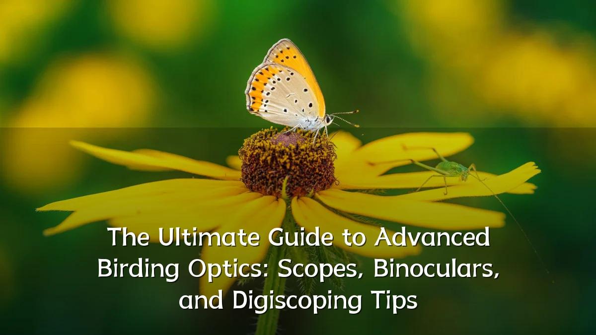 The Ultimate Guide to Advanced Birding Optics: Scopes, Binoculars, and Digiscoping Tips
