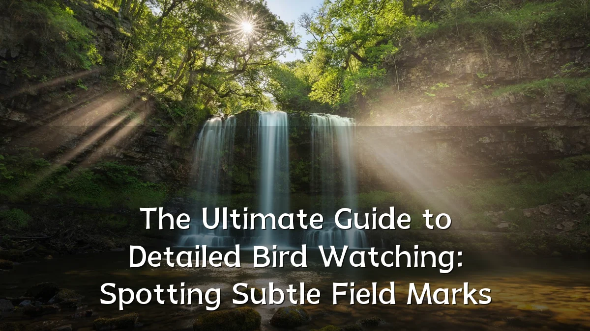 The Ultimate Guide to Detailed Bird Watching: Spotting Subtle Field Marks