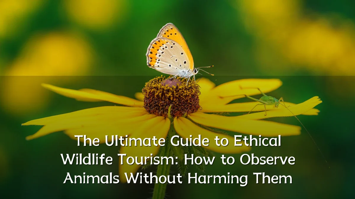 The Ultimate Guide to Ethical Wildlife Tourism: How to Observe Animals Without Harming Them