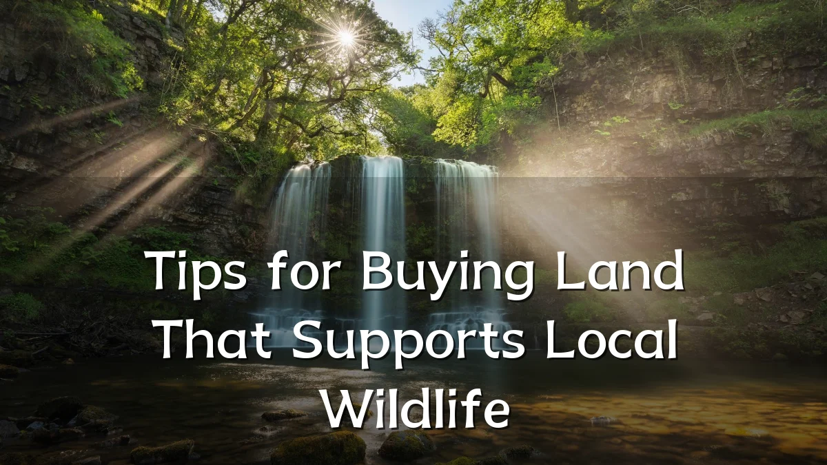 Tips for Buying Land That Supports Local Wildlife