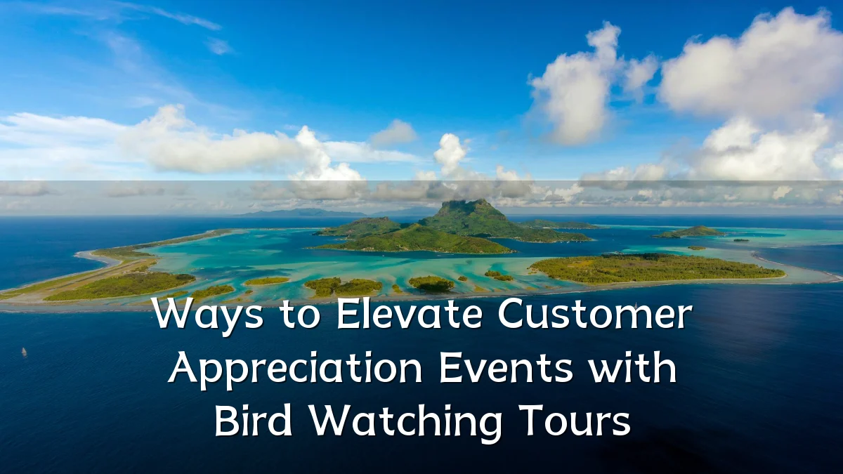 Ways to Elevate Customer Appreciation Events with Bird Watching Tours