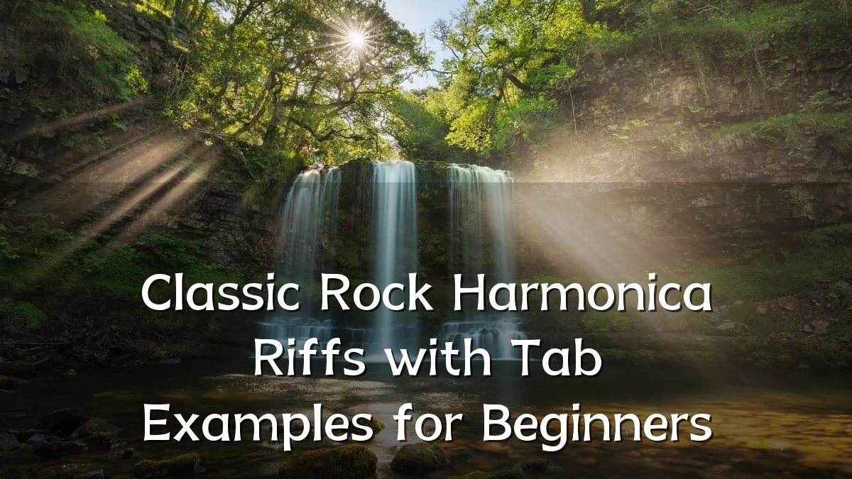 Classic Rock Harmonica Riffs with Tab Examples for Beginners