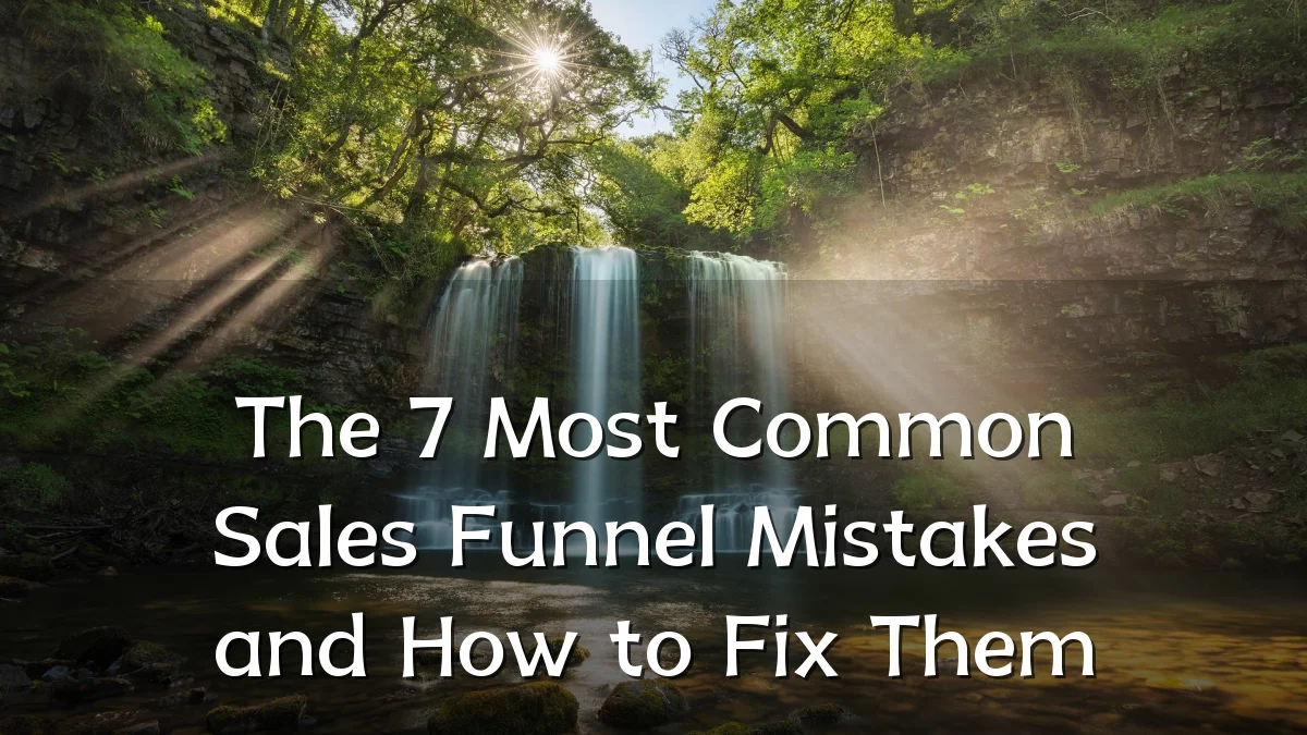 The 7 Most Common Sales Funnel Mistakes and How to Fix Them