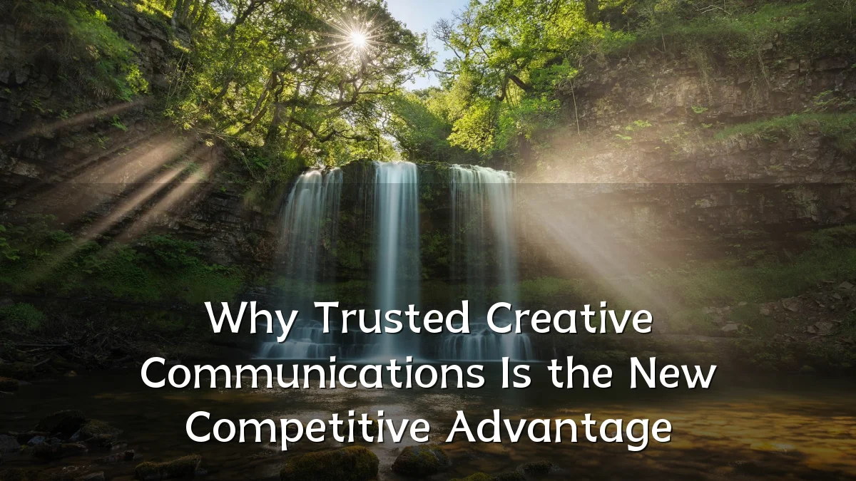 Why Trusted Creative Communications Is the New Competitive Advantage