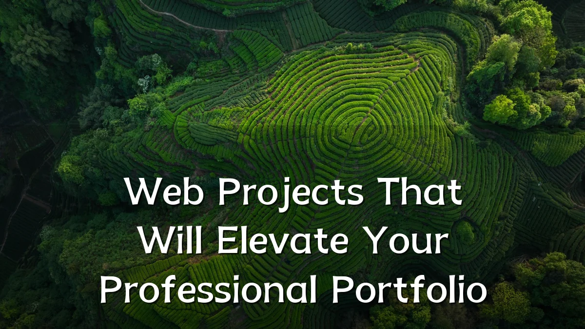 Web Projects That Will Elevate Your Professional Portfolio